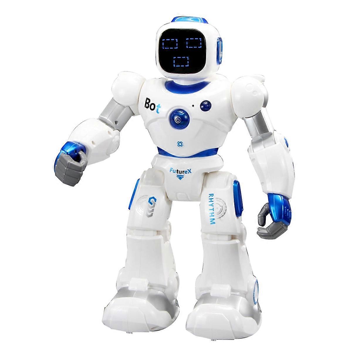 Interactive Voice-Controlled Robot Toy Programmable Dances High-Tech Features Ideal Birthday Gift f