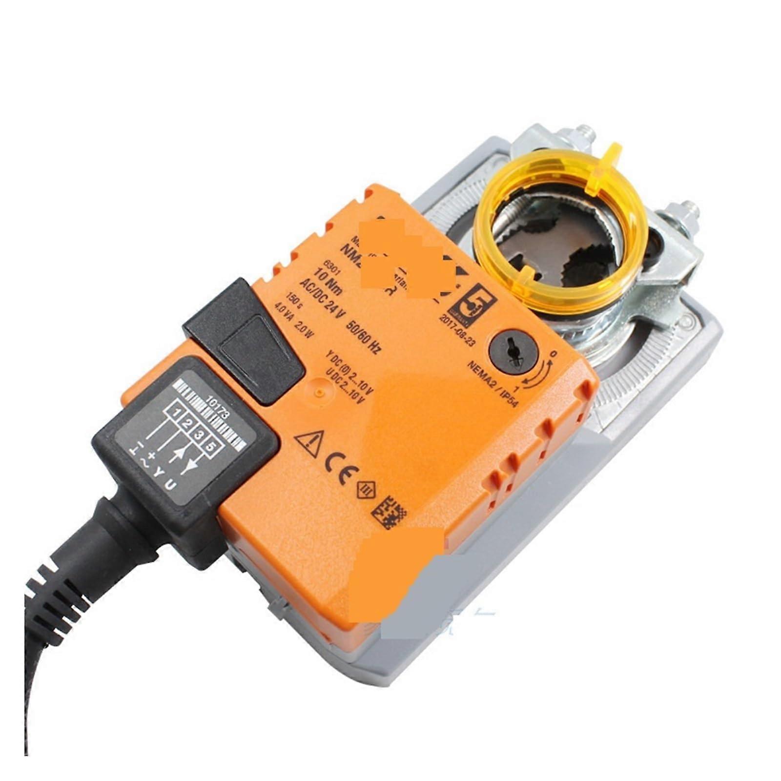 Electric Damper Actuator NM24A-SR Adjustable Damper Driver for HVAC Systems, 24V Compatibility, High Torque, Durable Design