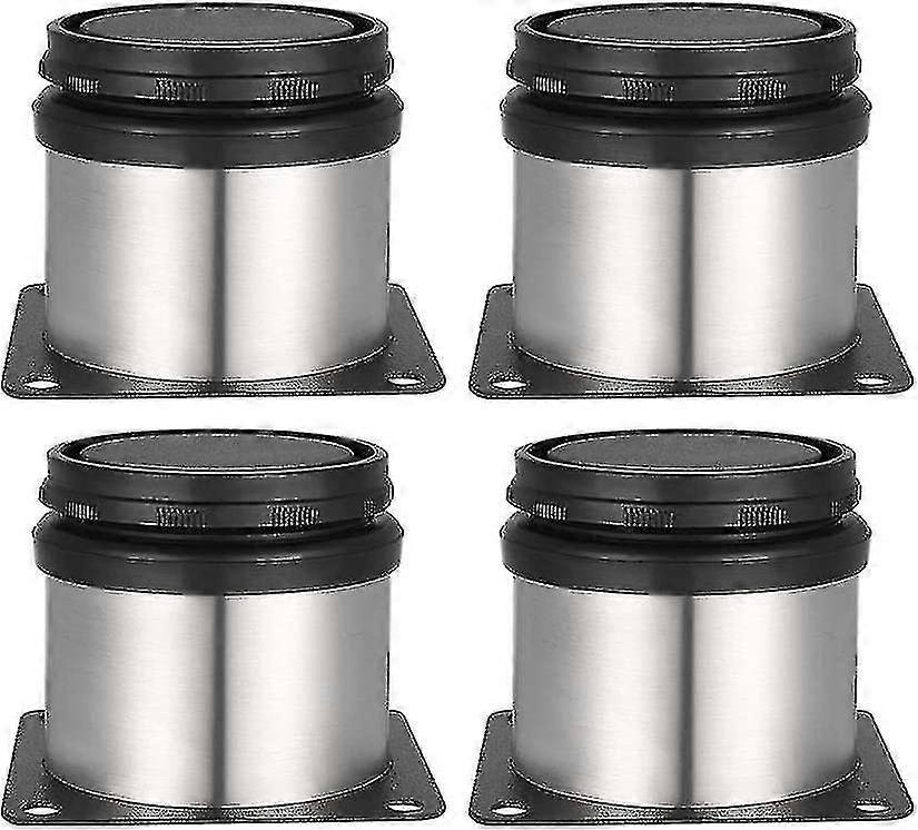 4pcs διευθετήσιμα πόδια επίπλων, γραφείο ανοξείδωτου & παχιά πόδια τραπεζιών με τις βίδες ανοξείδωτου για τα έπιπλα