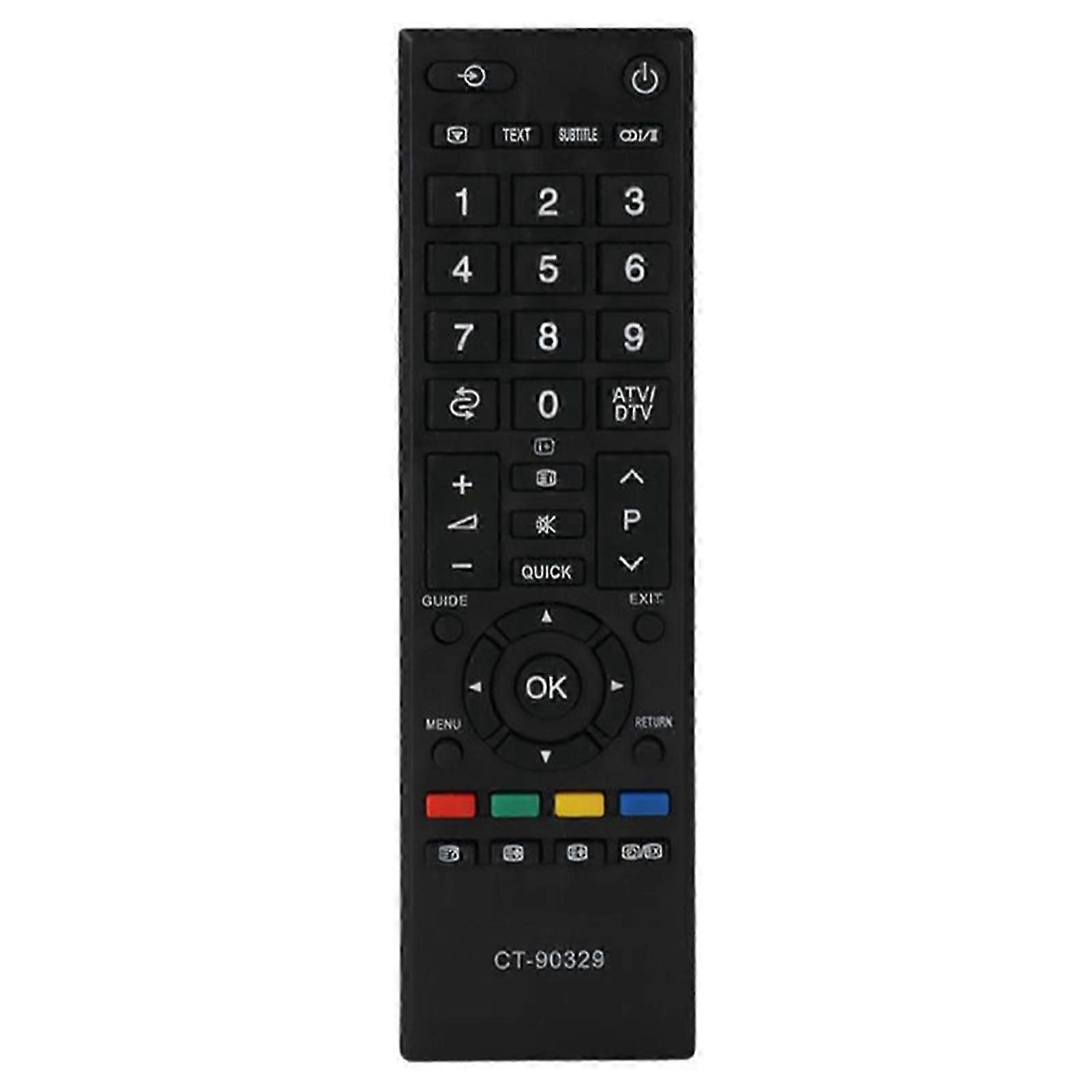 Replacement Remote Control CT-90329 Controller For Toshiba-LCD Smart TVs