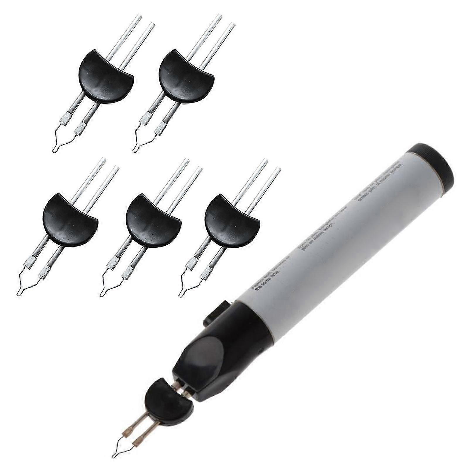 Thread-Burner Pen 5.11in Thread-Zap Push Button Burn and Melt Thread with One-Touch for Finishing Bead Weaving Stringing