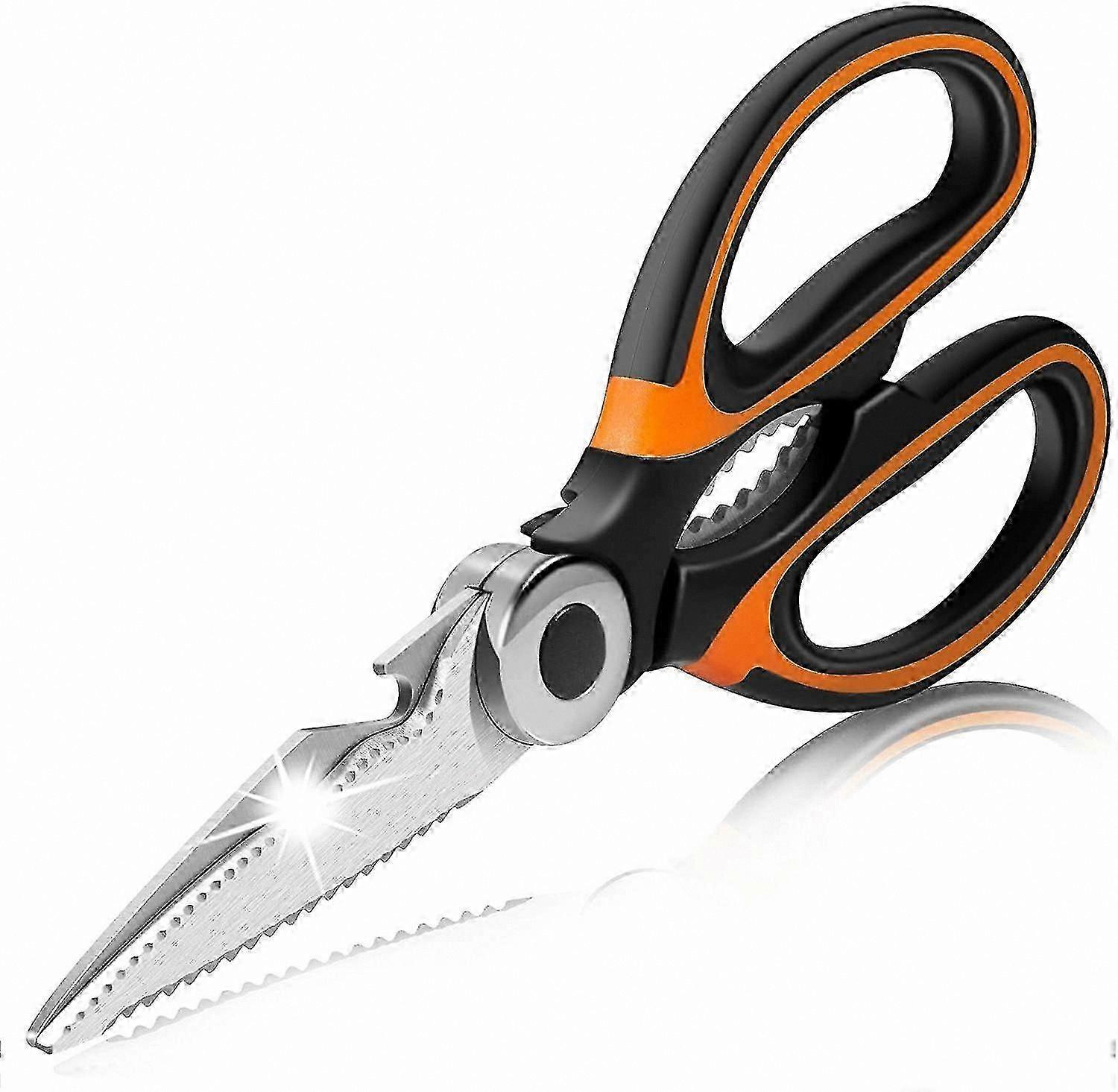 Multi-Functional Kitchen Shears for Cooking, Durable Sharp Scissors for Food Preparation