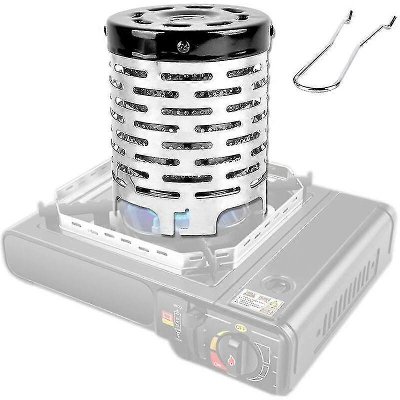 Bærbar gassadapter for campingkomfyrvarmer teltbil