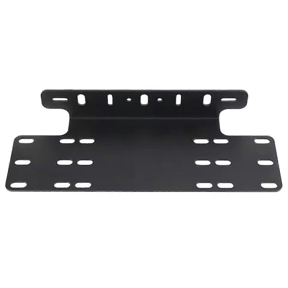 Automobile Driving Plates Car Front Bumper License Plate Mount Bracket Frame Aluminum LED Work Light Bar Brackets
