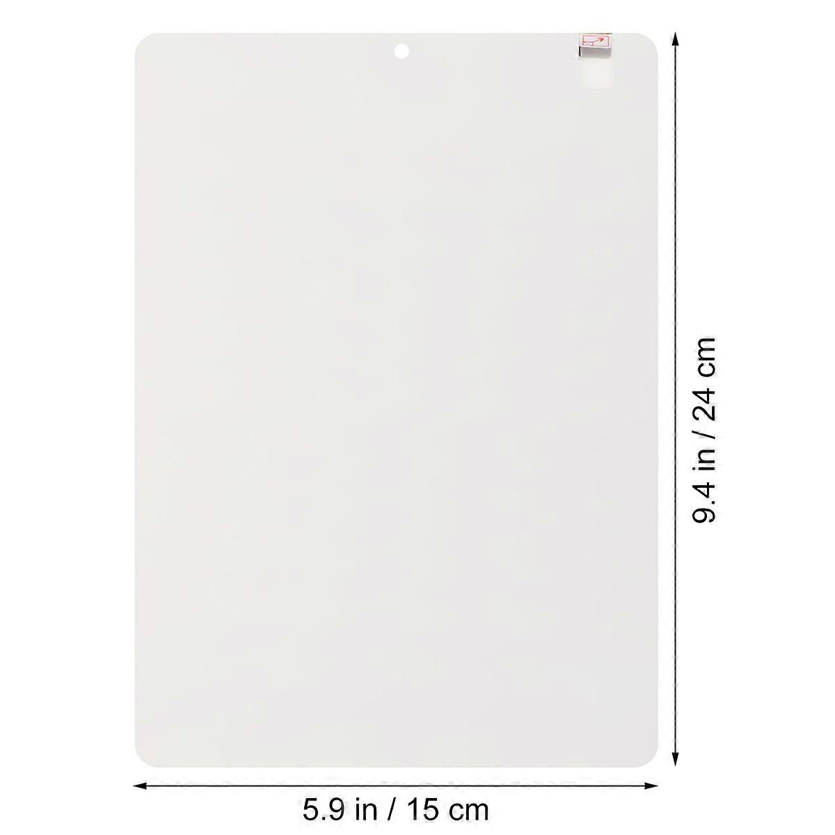 Tempered Glass Screen Protector for Premium Scratch Resistance, Bubble Free Installation, Non Adhesive Backing for Tablet Fit