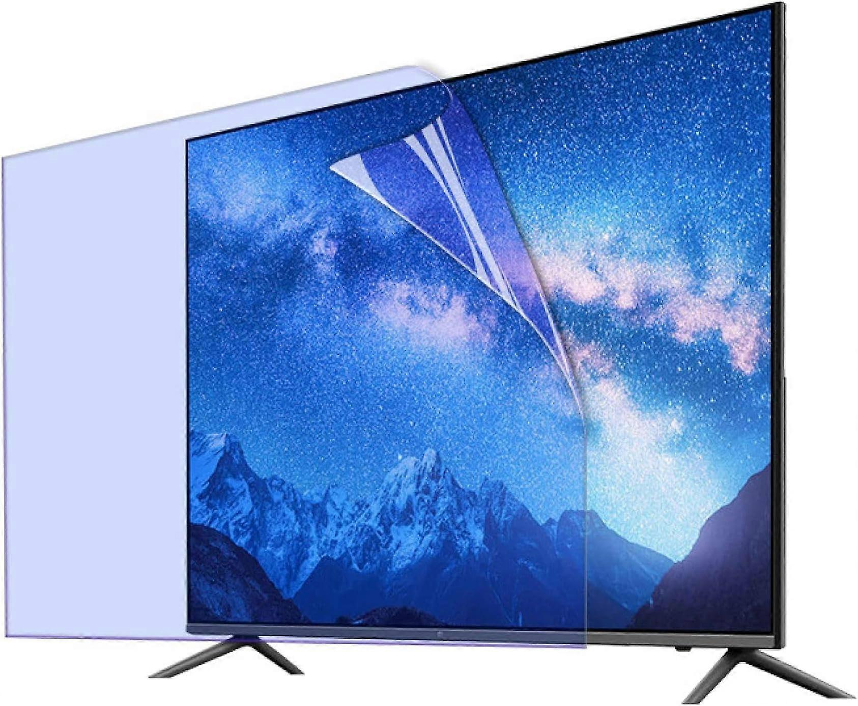 Matte Anti-Glare TV Screen Protector with Blue Light and UV Protection for Monitors, Clear Size 42 Inch.