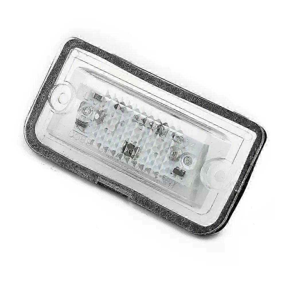 2pcs Car LED License Plate Light ABS Car Lamp No Error 6000K Suitable for  Mercedes-Benz C W203 CLK W209 SL R230 KB27