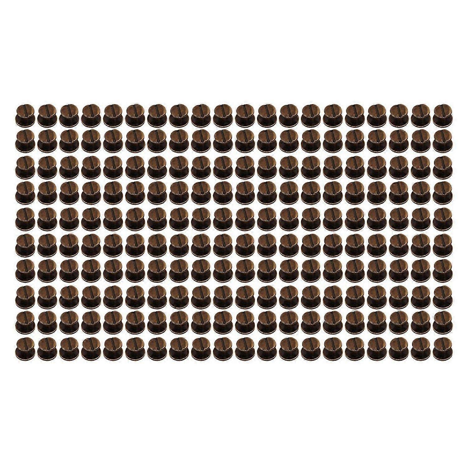2025 Latest Model 200 Set Book Binding Screw 9x6.5mm DIY Leather