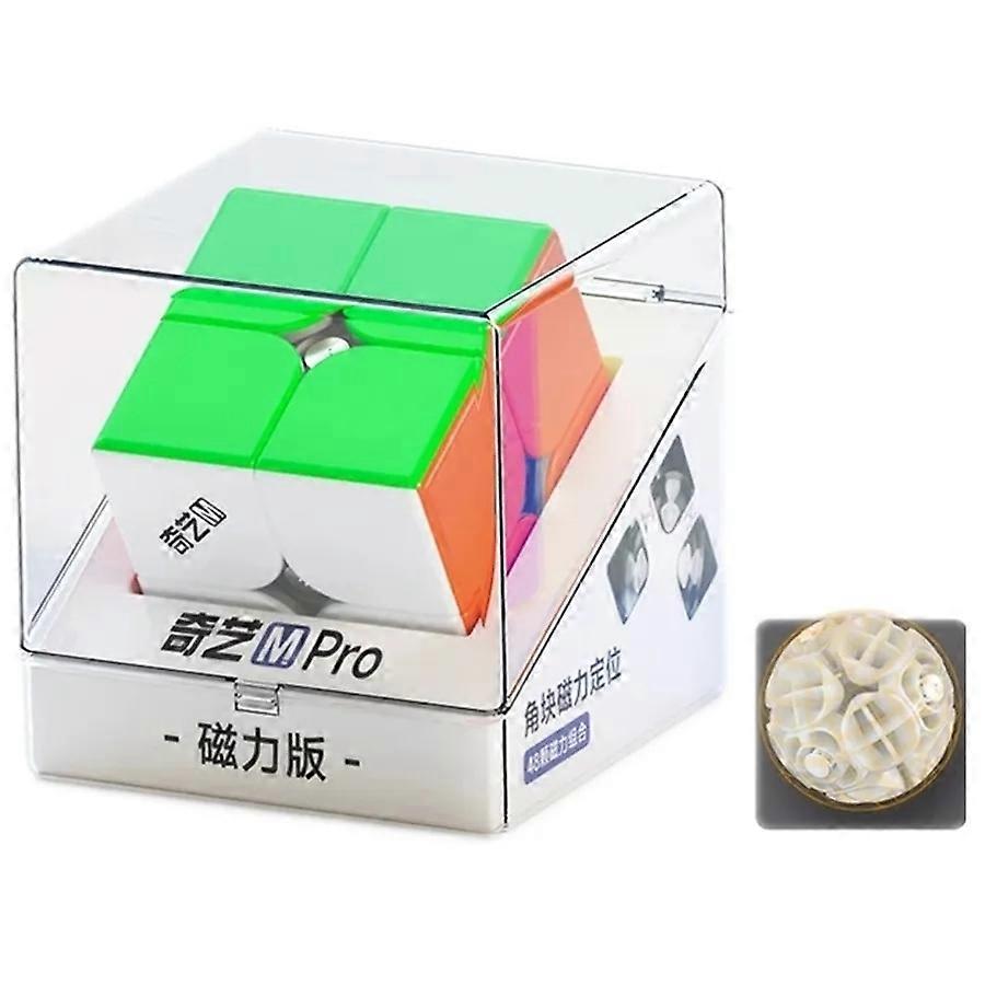 QiYi M Pro 2x2 Magnetic Magic Cube Professionell 2×2 Speed ​​Pussel Barnleksaker 2x2 Speedcube Cubo 