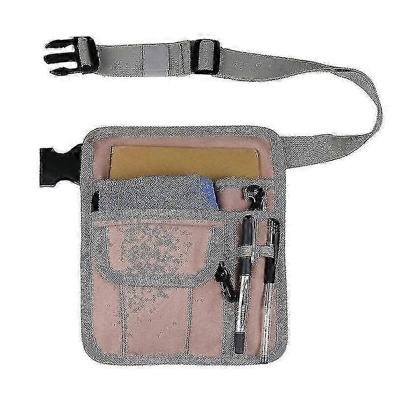 Restaurant server apron for waiter, waitress - utility belt with pocket organizer p