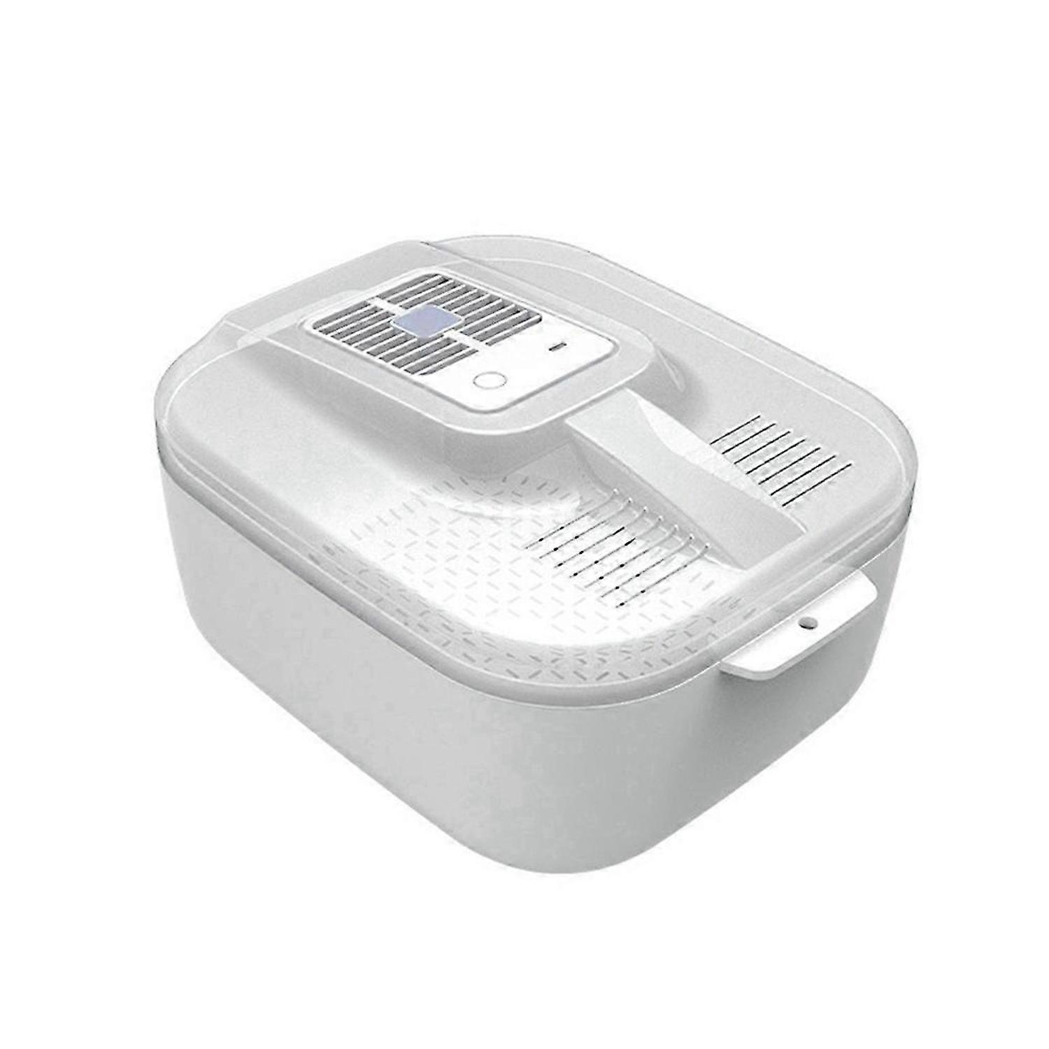 Smart Defroster for Thawing of Defrosting Tray for Meat - Home Use Temperature Control Device with Draining Basket