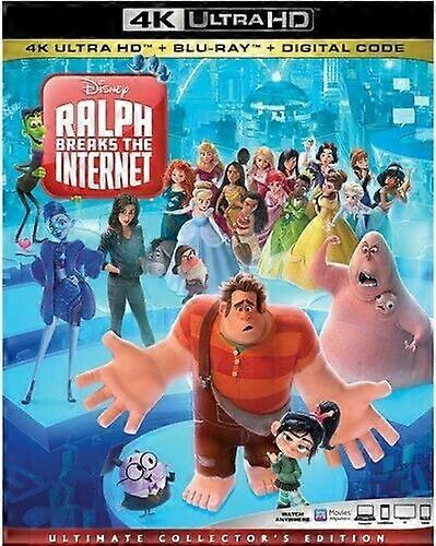 RALPH BREAKS THE INTERNET [Blu-ray] Blu-ray Region 2