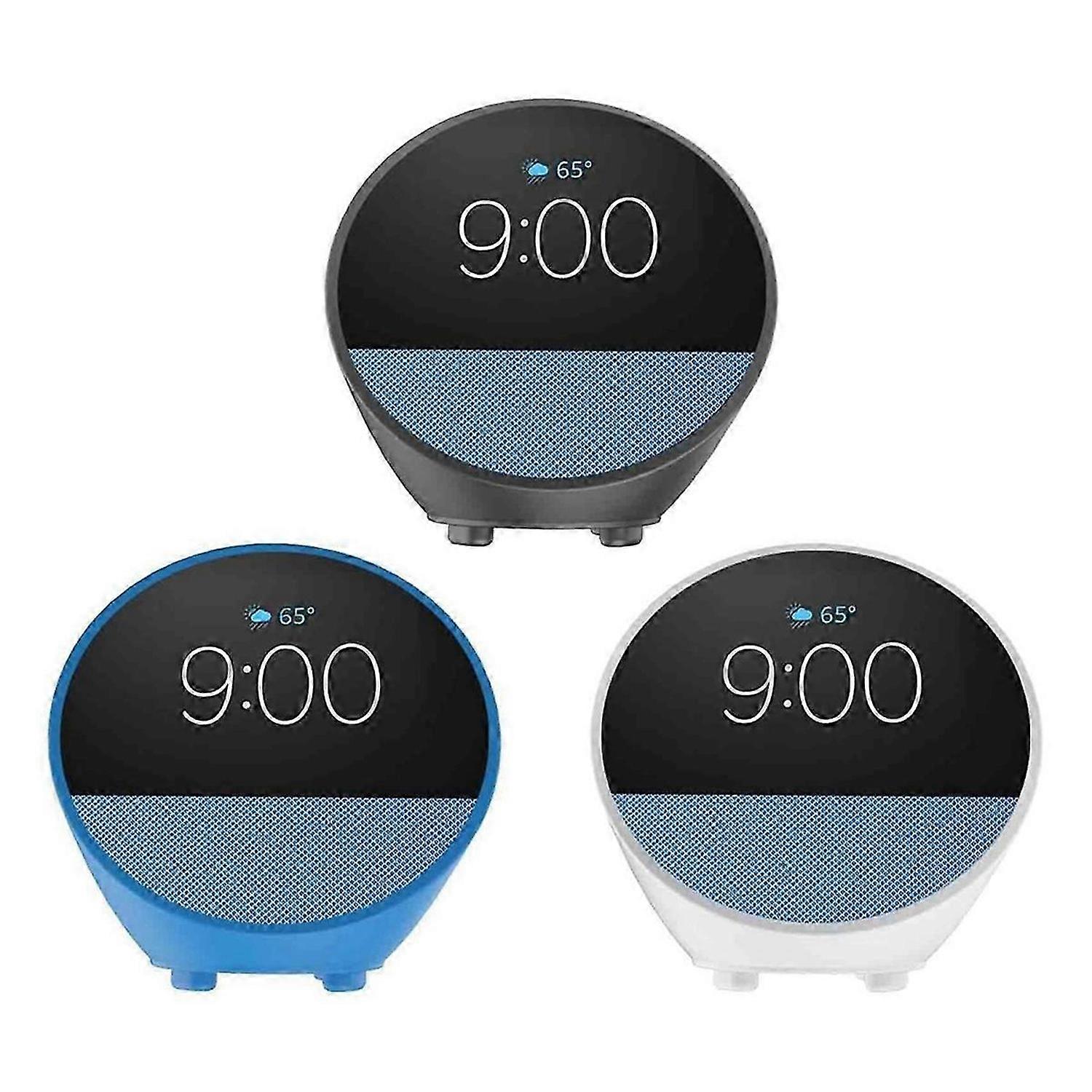 Silicone Protective Case for Amazon Echo Spot Black