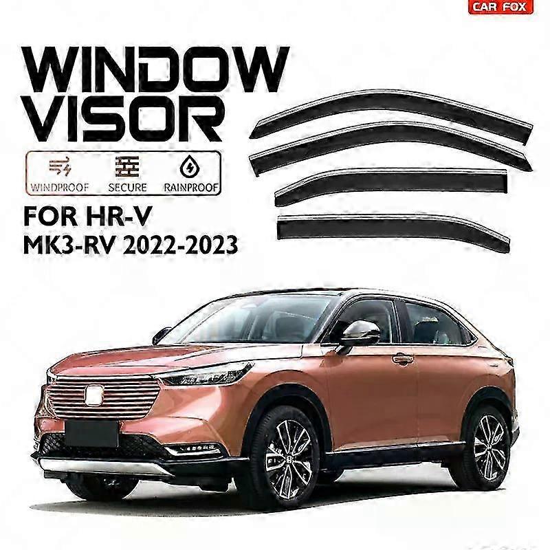 Window visor for Honda HRV 2021-2023 rain guard side deflector