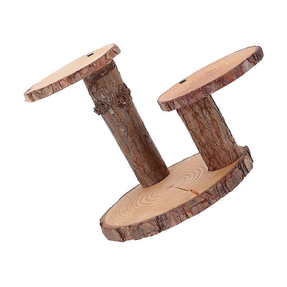 Wood Plant Stand for Storage Use 1Pcs Multi-Color Wooden Balcony Planter Base