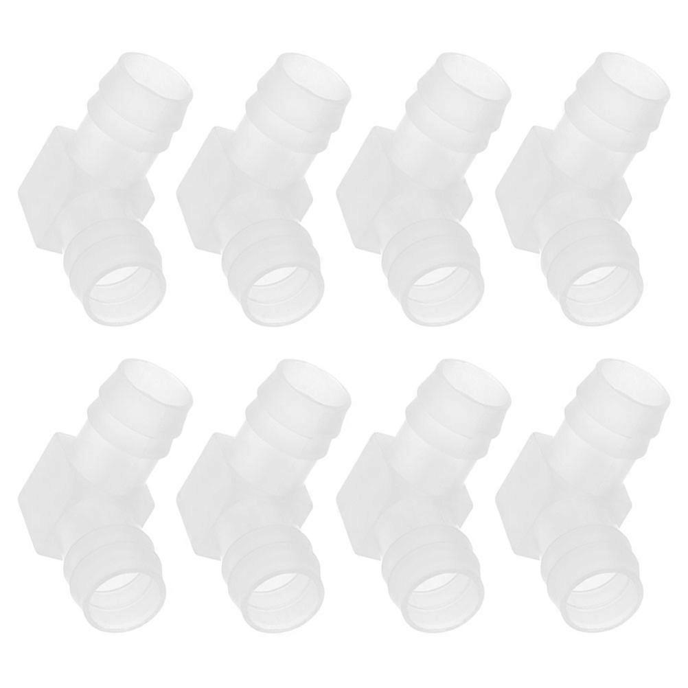 Right Angle Elbow Hose Fitting Plastic Connector for Hose Replacement 32Pcs