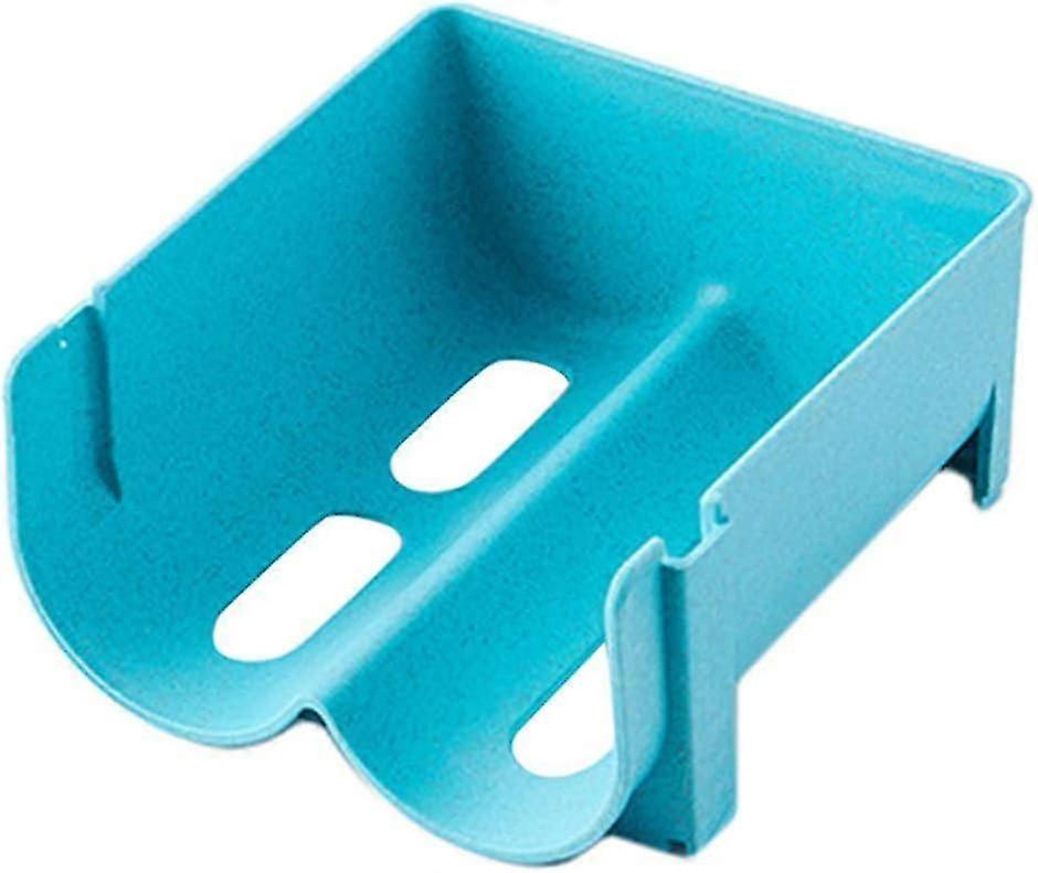 3 Pack Refrigerator Bottle Holder, Stackable Refrigerator and Beverage Holder, Beer Can Storage Box, Blue