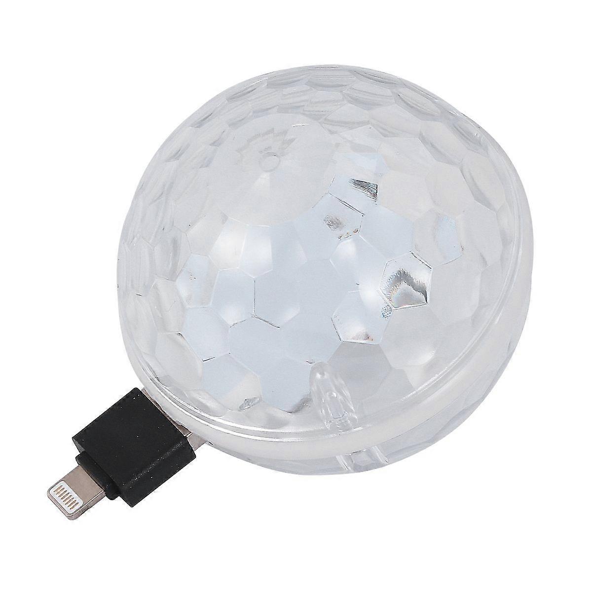 1Pc USB Mini Disco Lights Portable Light USB Powered LED Stage Ball DJ Lighting