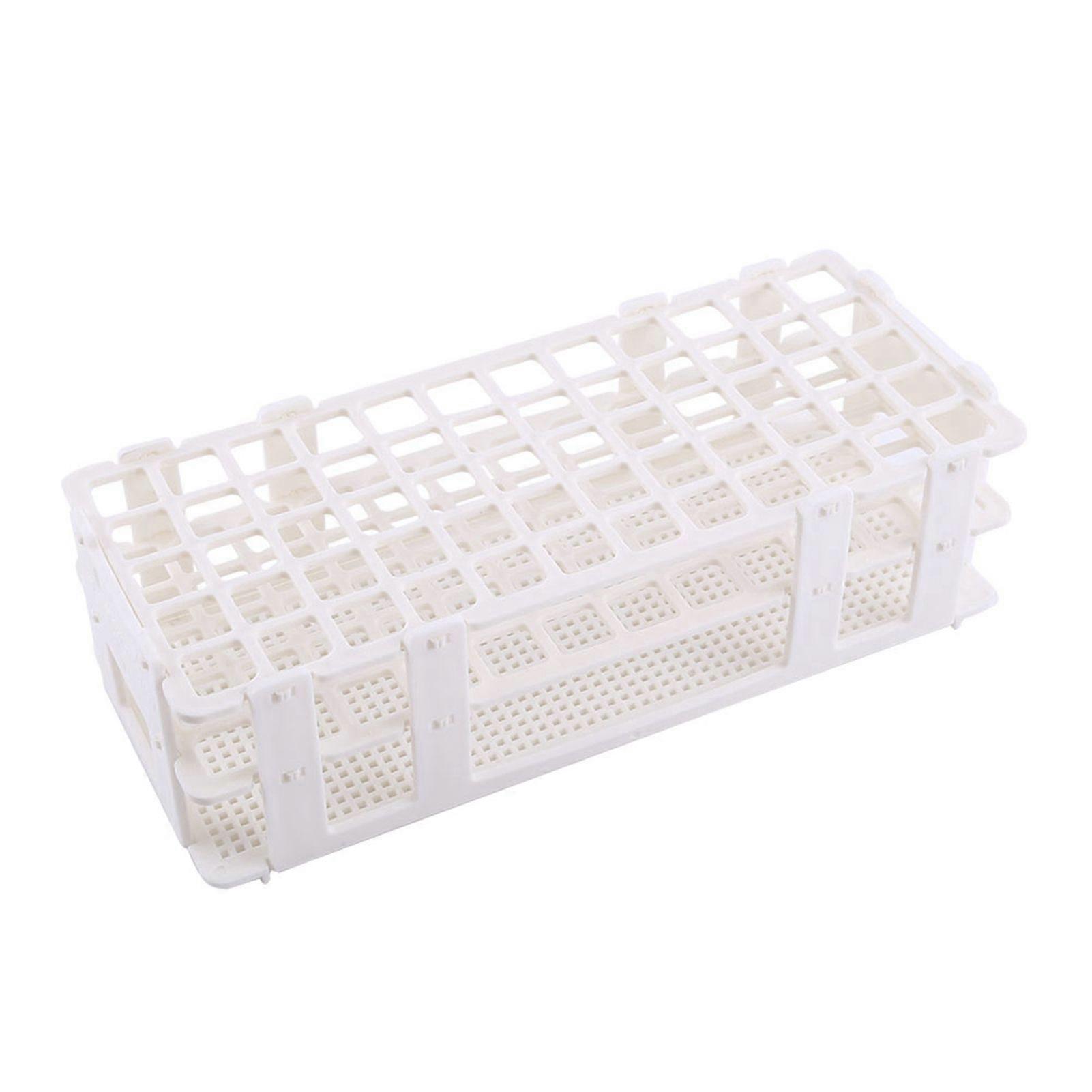 1pc Plastic Test Tube Rack 60 Holes Holder Storage Stand Lab 3 Layers 16mm Hole
