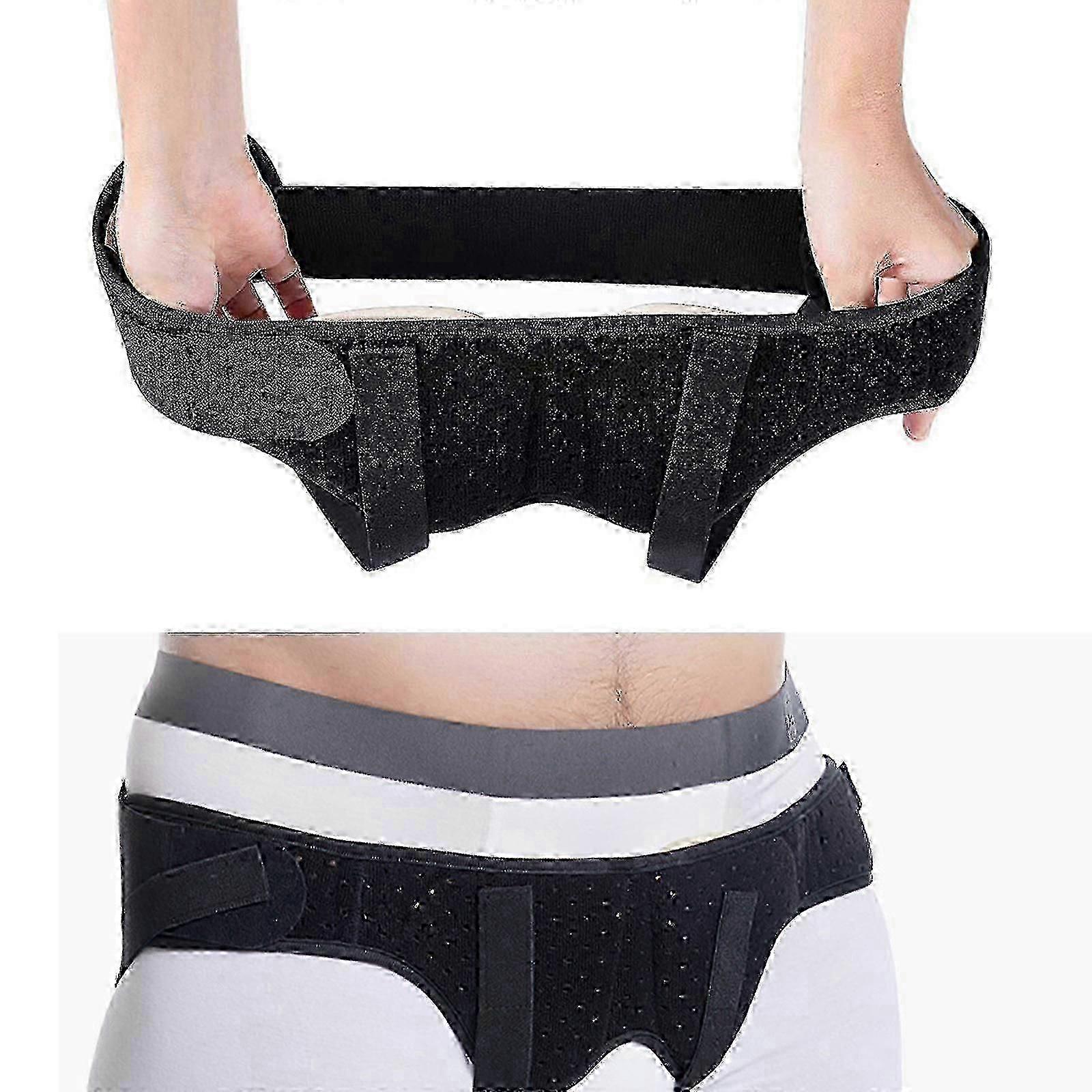 Double Groin Hernia Pain Relief Truss Brace Support Belt for Men with Inguinal Hernia