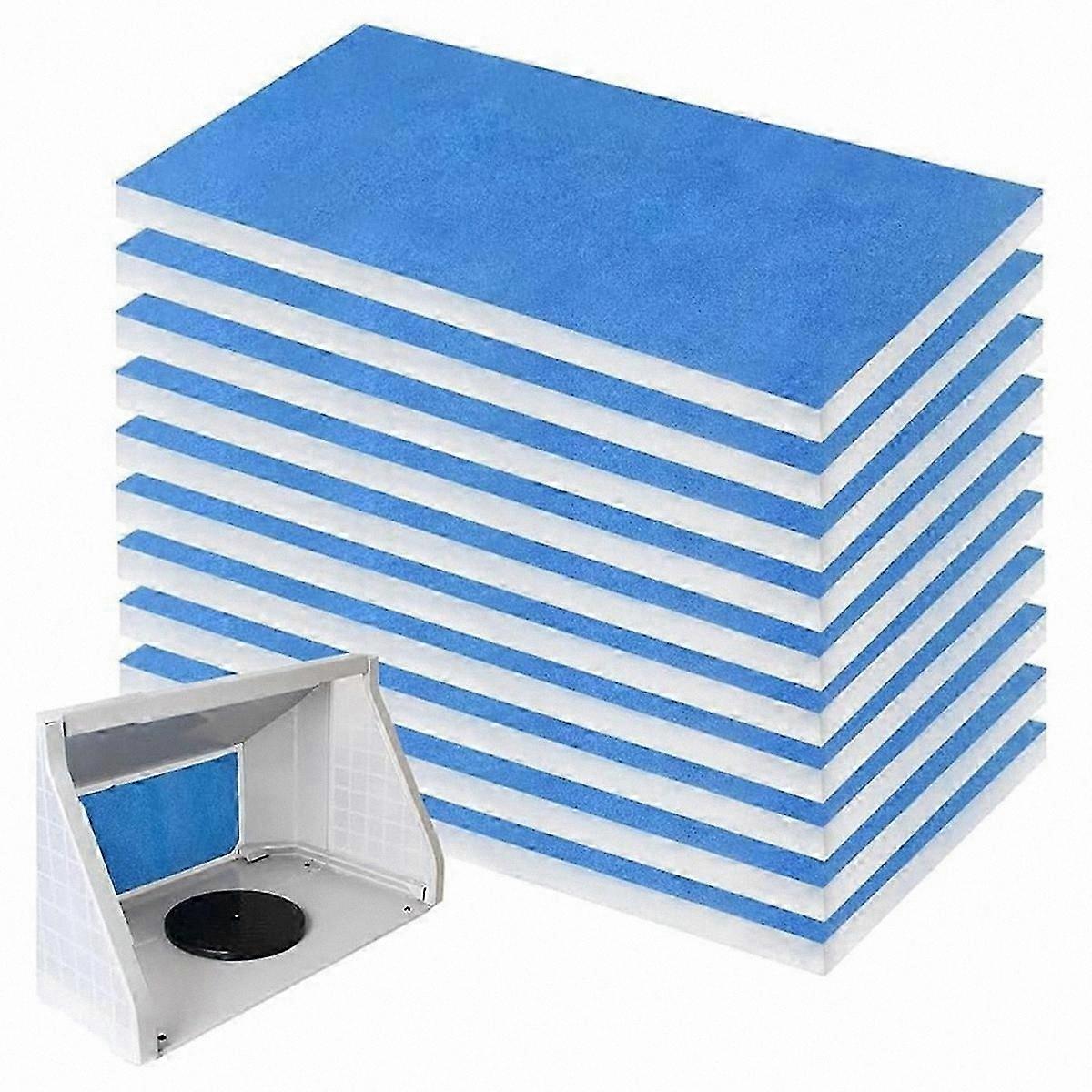 12-Pack Replacement Exhaust Filters for Paint Booth Systems and Spray Booth Applications