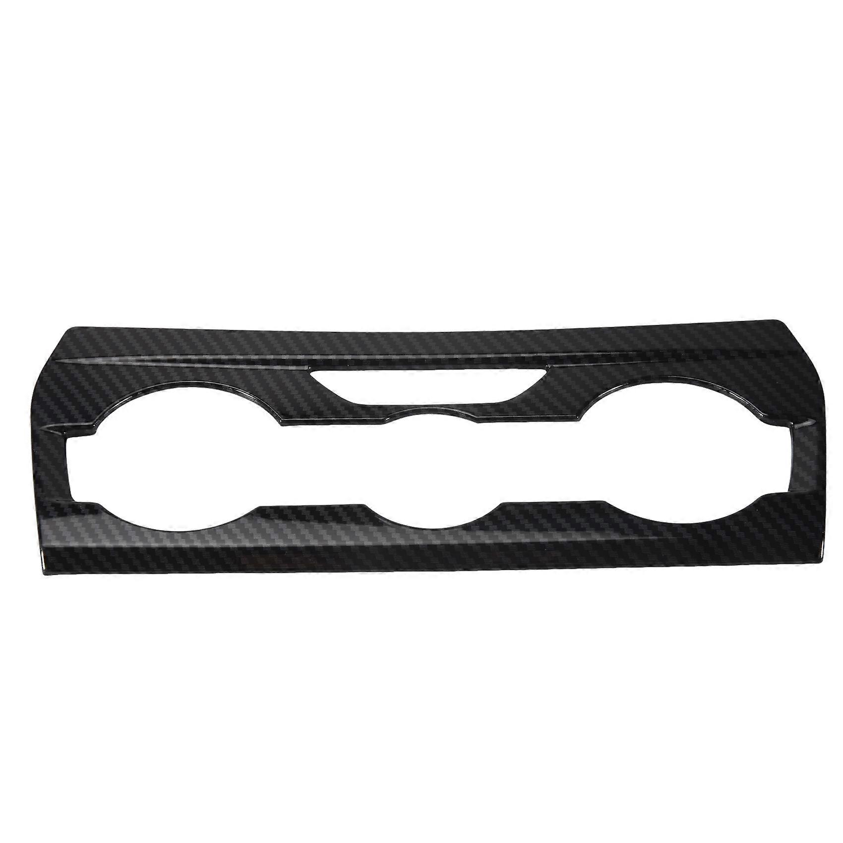 Carbon Fiber Console Dashboard Panel Air Condition Switch Cover Trim for Subaru XV Crosstrek Impreza 2018-2020