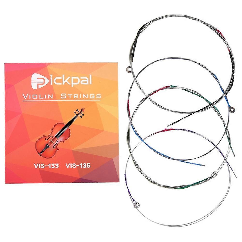 Features:
4/4 Violin Strings Full Size (E-A-D-G) Set.
Four strings per set, you can replace the whol