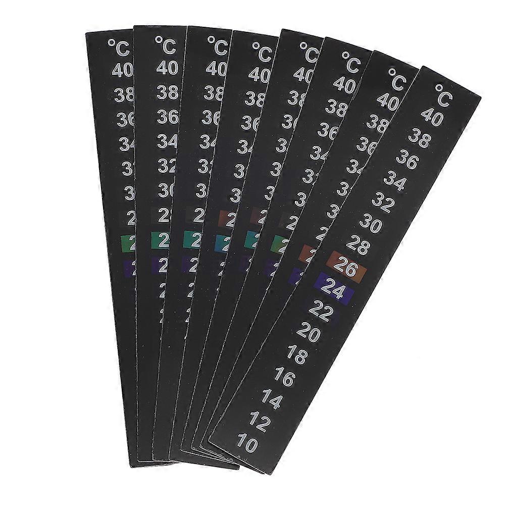 32 Pcs Aquarium Adhesive Temperature Strips for Pet Care Digital Temperature Reading Suitable for Multiple Aquarium Use
