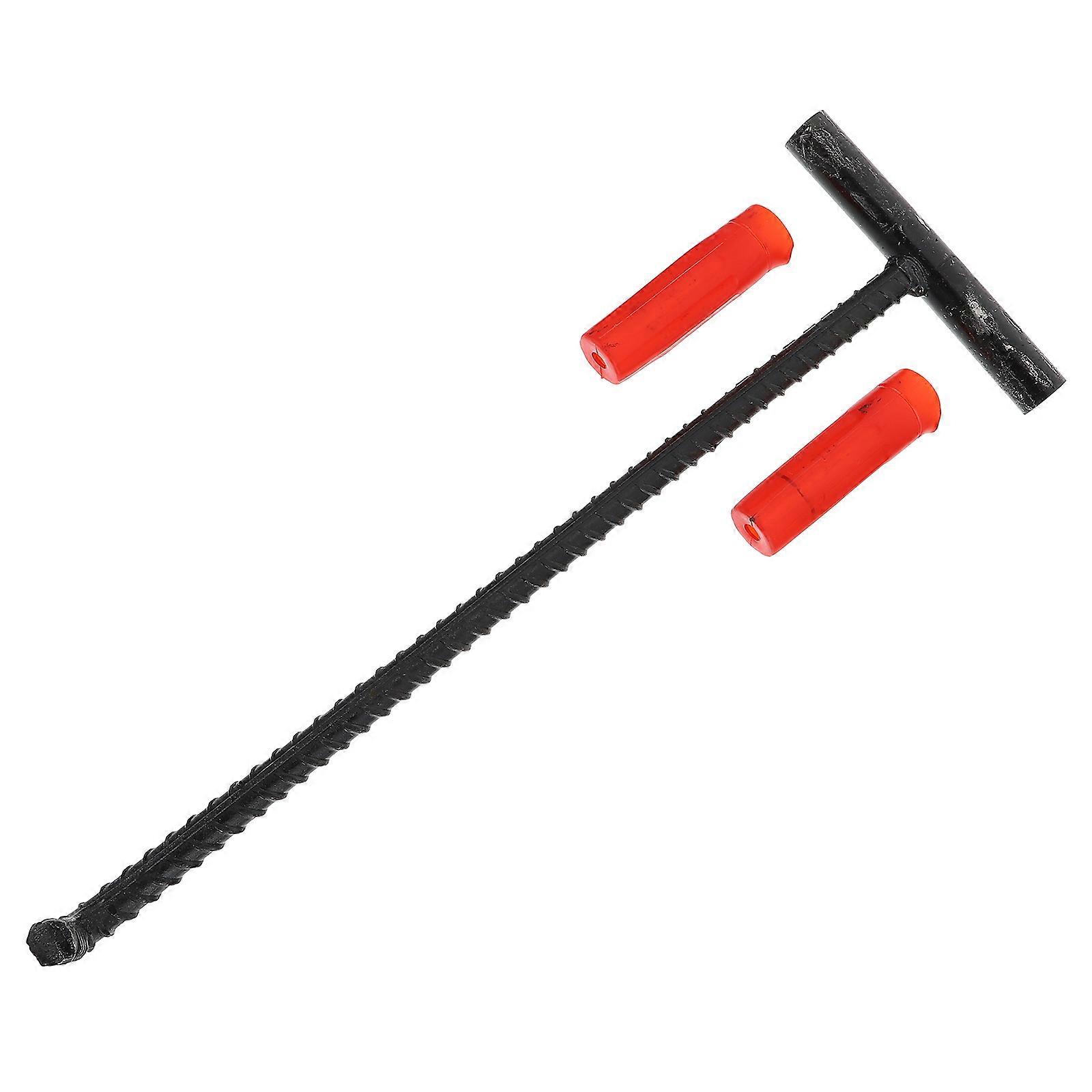 Metal Hook Manhole Cover Lifter Construction Site Robust 1Pack