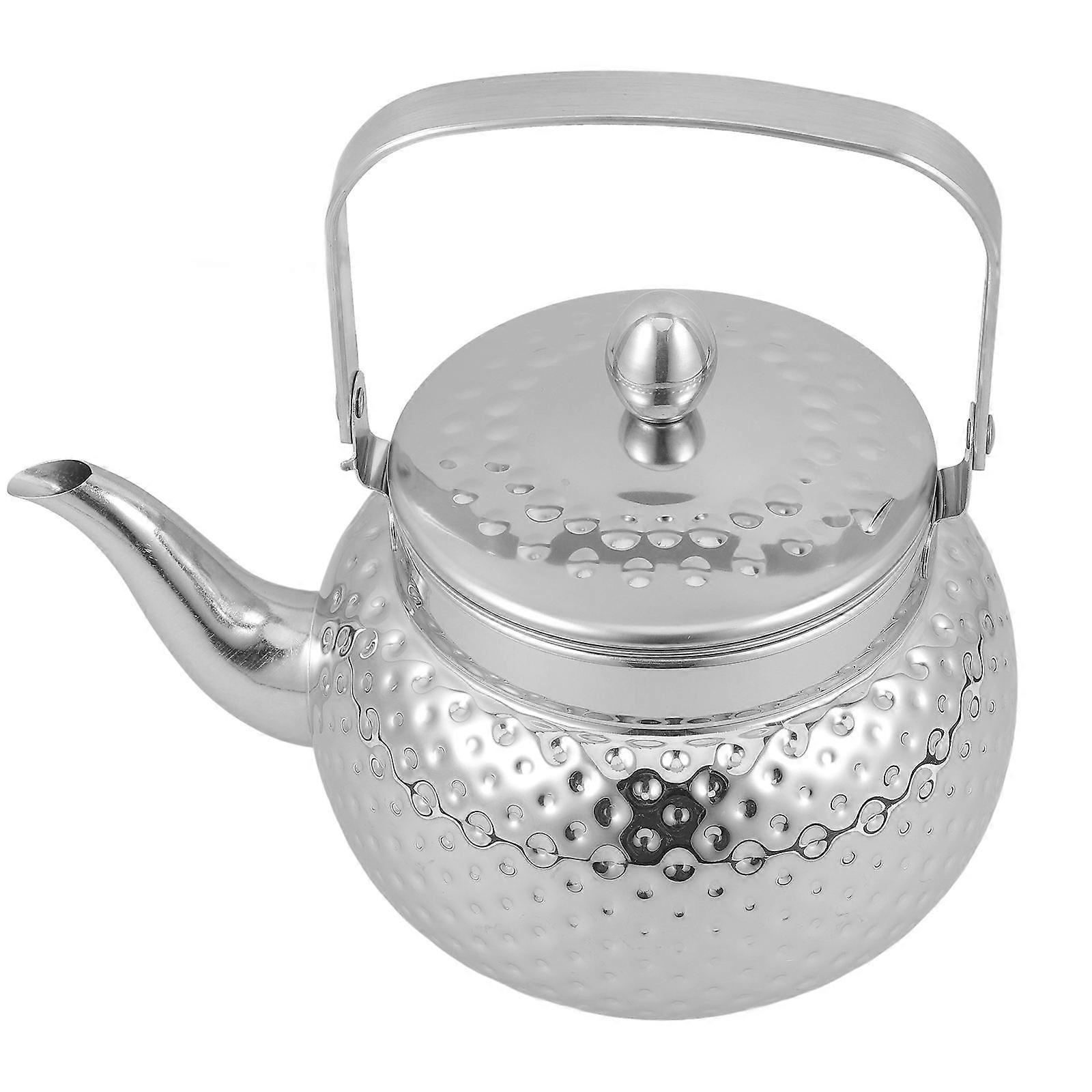 Sturdy Design Water Kettle With Infuser Perfect For Tea House Induction Cooker Compatible 4Pcs