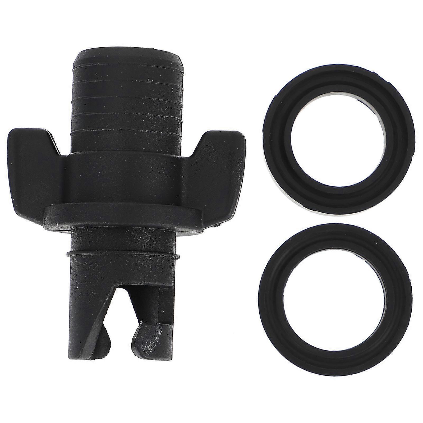 Inflatable Kayak Air Adapter Plastic Hose Pump Replacement 3Pcs Accessories