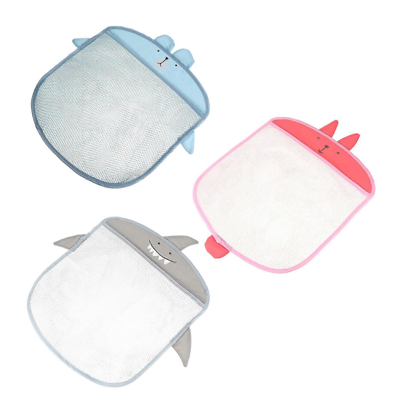 Netzbeutel mit Saugnapf, 3er-Set zur Aufbewahrung an der Wand