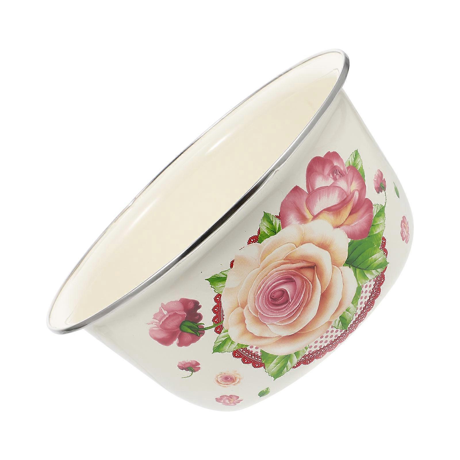 Enamel Food Container Designed For Soup Holding In Various Occasions 1 Pc