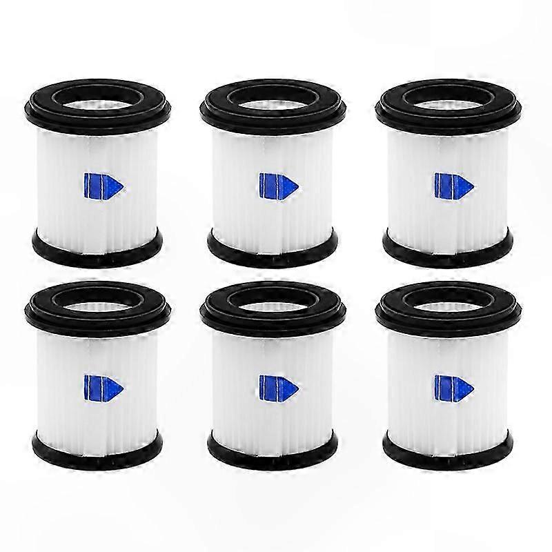 6Pcs HEPA Filter with Mesh Filter Replacement for INSE N5S S6T S6P Pro Cordless Vacuum Cleaner Spare Parts