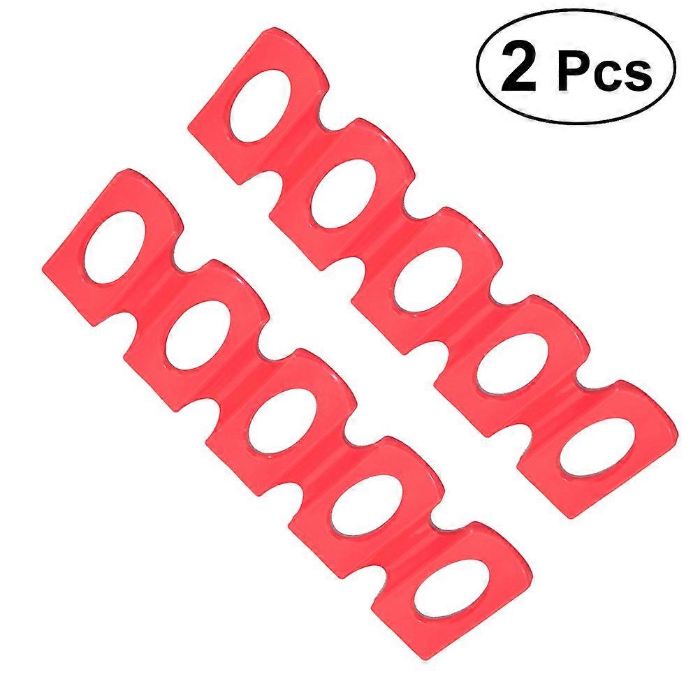 Can Beverage Storage Silicone Rack for 4Pcs Refrigerator Organizer Mat