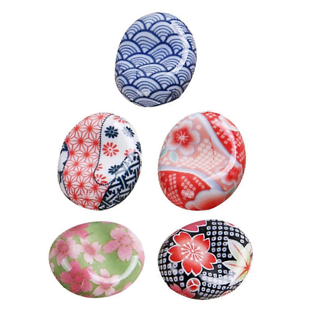 Japanese-Style Ceramic Chopsticks Holder for Holding Chopsticks 18Pcs Set