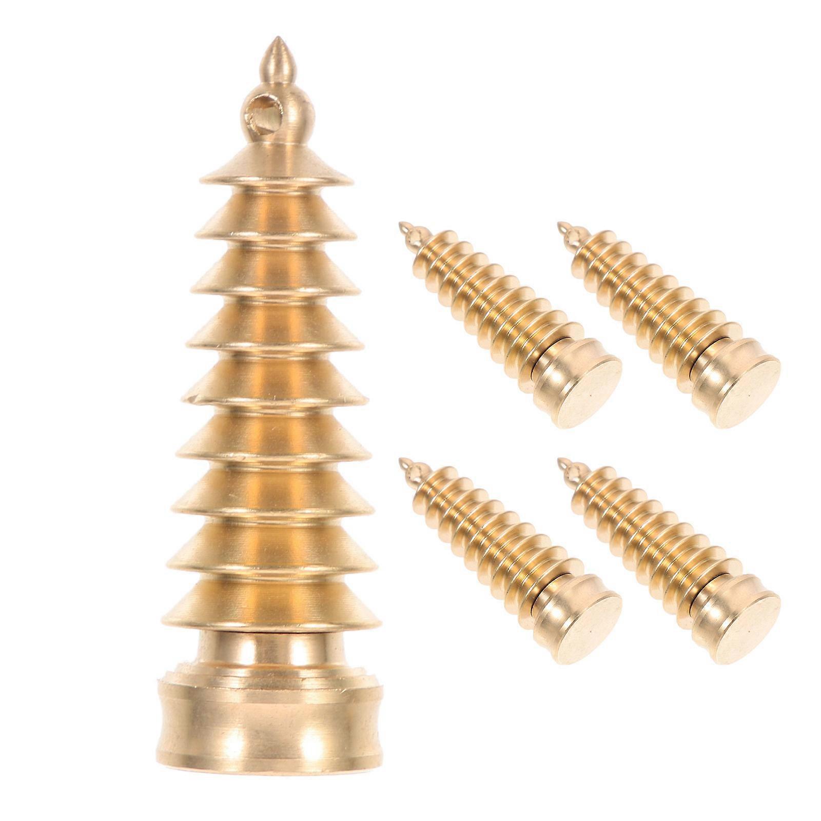 Tower Keychain Wenchang Tower Key Pendant Decorative Key Ring 20Pcs Set