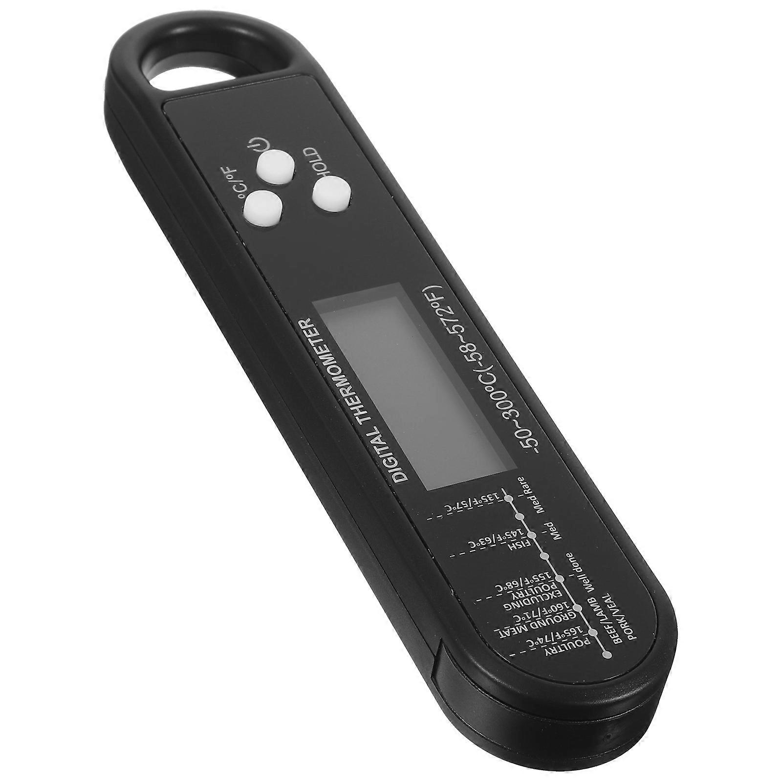 3Pcs BBQ Meat Thermometer Probe Set With Internal Magnet Ideal For Indoor Cooking Temperature Measurement And Food Safety