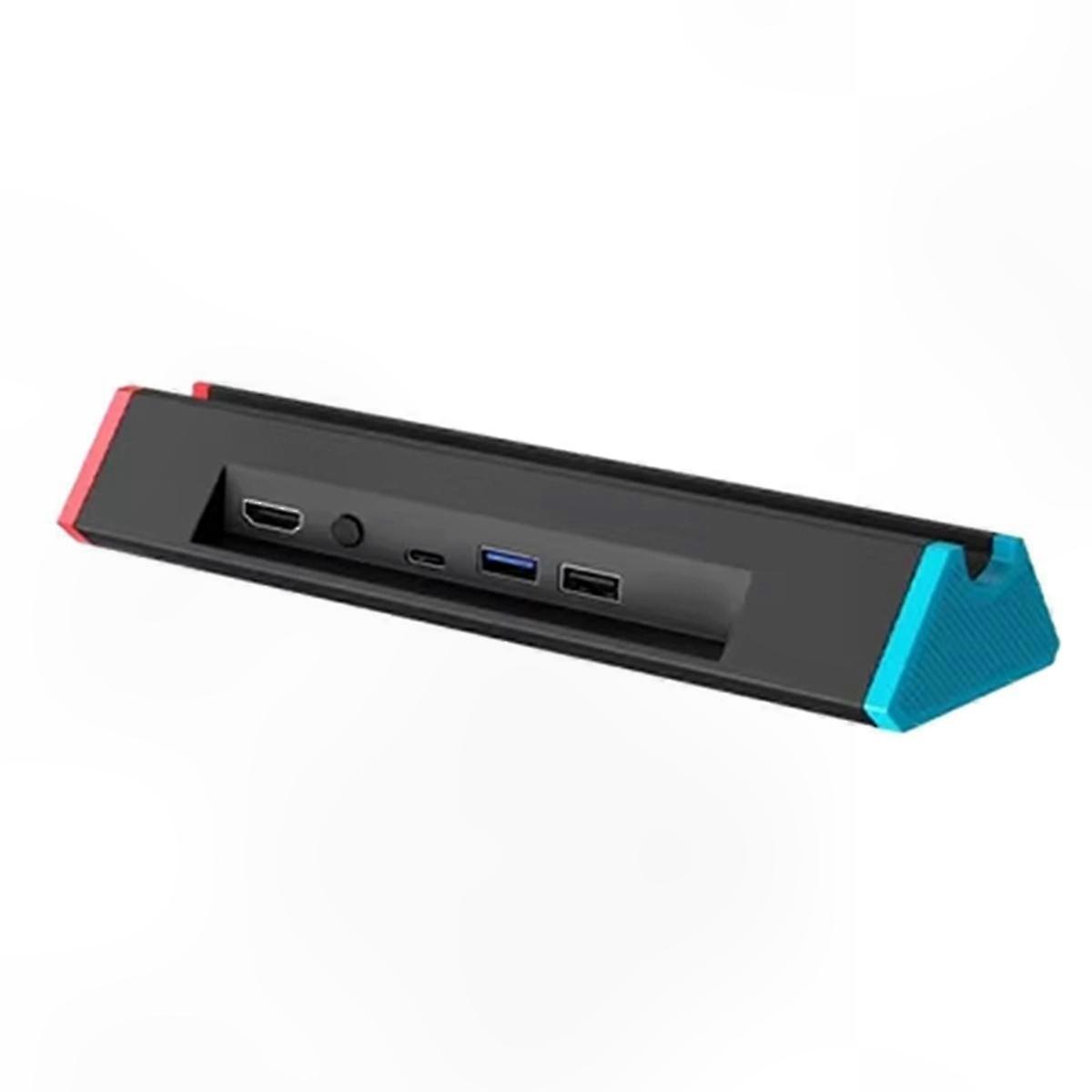 Docking Station for Switch 2 with USB and Type-C Ports, Supports 4K Resolution at 120Hz Refresh Rate