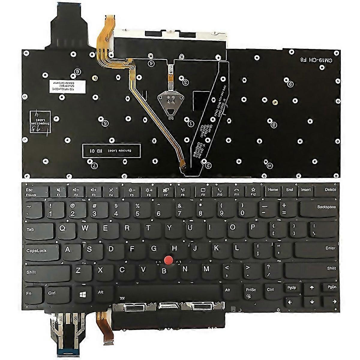 For Us Version Backlight Laptop Keyboard With Touchpad Button