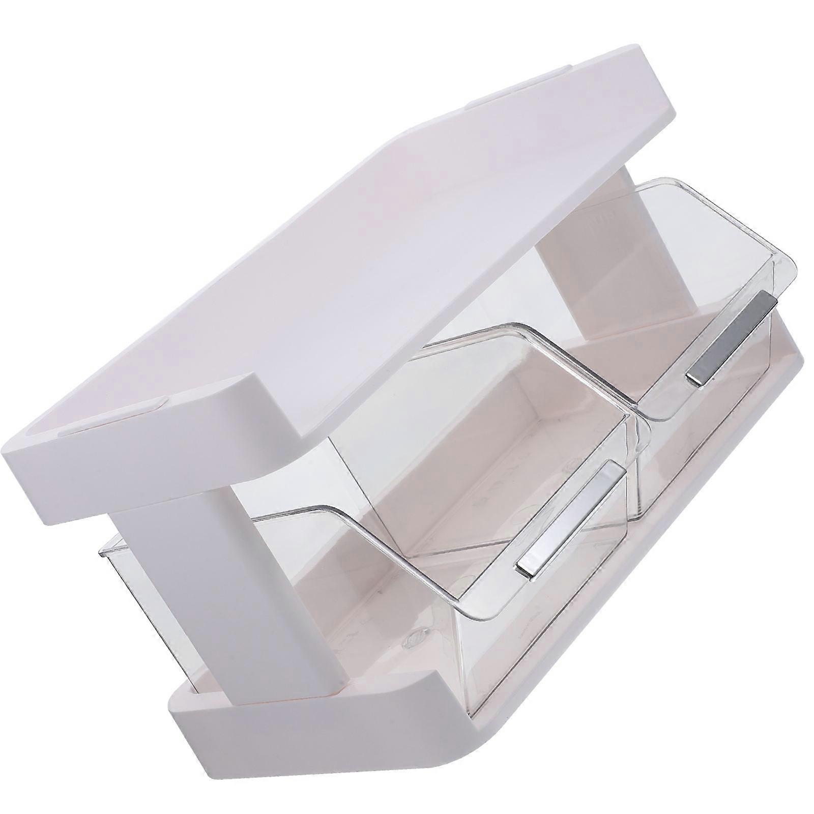 Tea Storage Organiser Desktop Organizer for Storage 2 Tier Counter Shelf