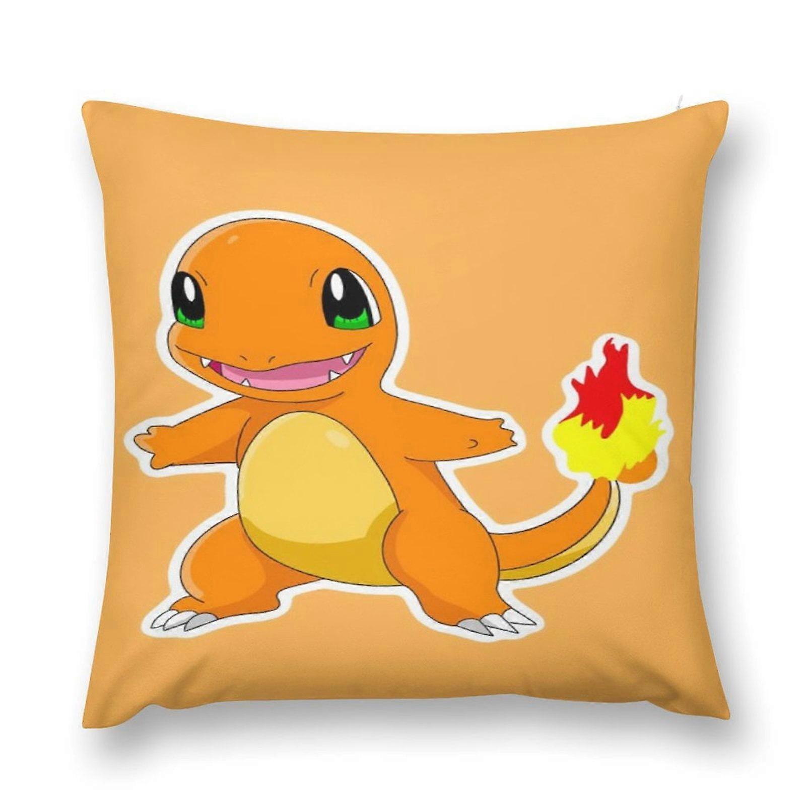 Charmander Plush Pillow Case Throw Multisize Ultra-comfortable Pillowcase Cushion Anti-fouling Protective Cases