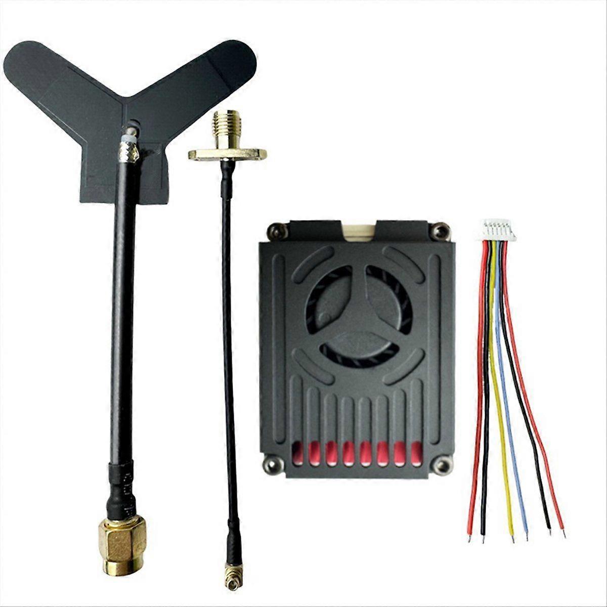 3.3Ghz 4W FPV VTX 16CH FPV Audio Video Transmitter DC7V-36V PAL/NTSC