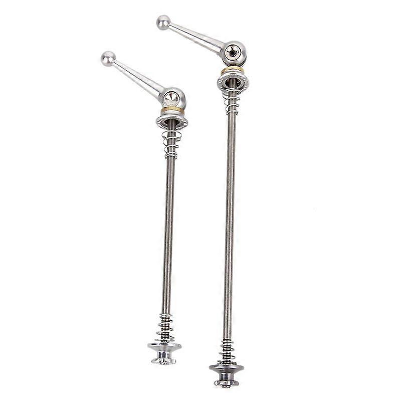 Titanium Quick Release Bicycle Skewers for MTB Road Bike,Silver
