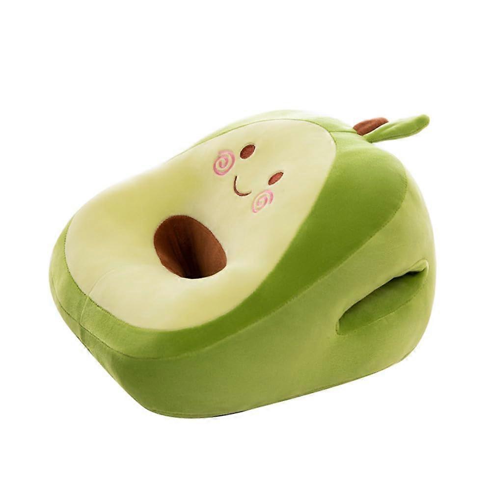 Green Avocado 35cm Avocado Plush Toy Soft Nap Plush Office Pillow Ergonomic Memory Sleep Pillow
