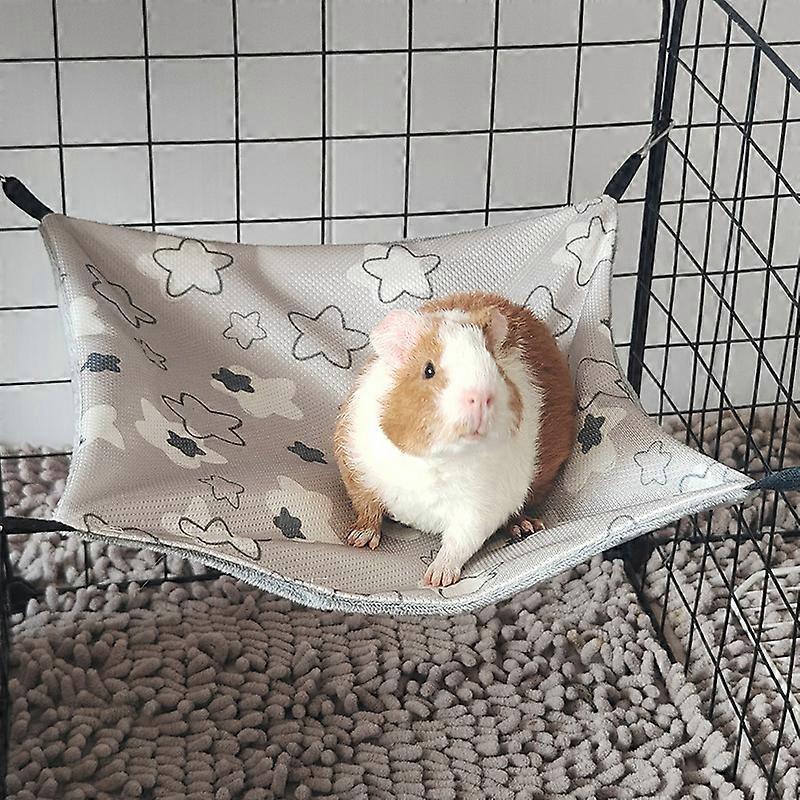 Lovely Hamster Hangable Hammock Single Layer Breathable Hammock Creative Cartoon Skin-Friendly Hammock Small Pet Supplies