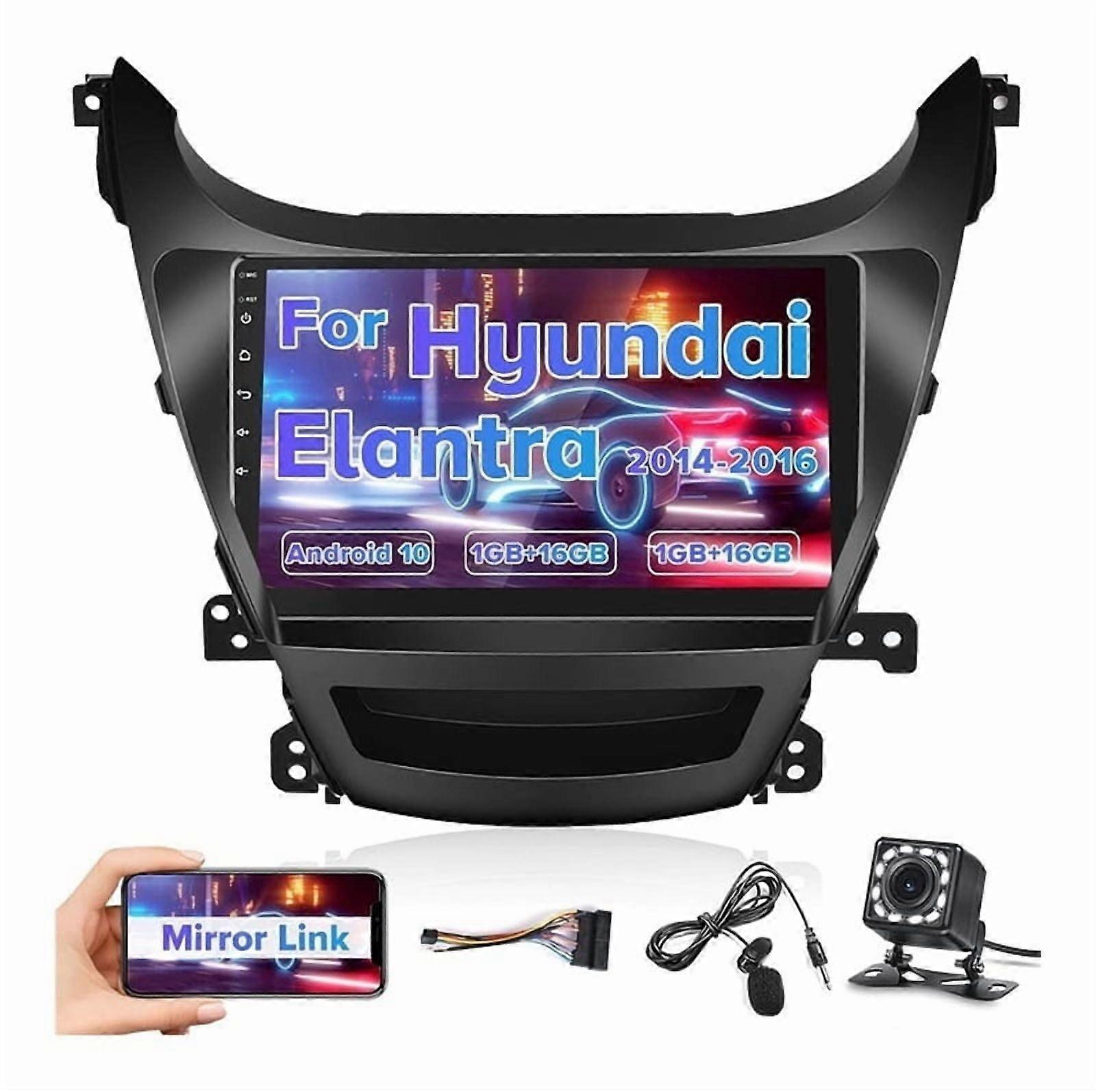 Stereo Radio for Hyundai Elantra 2014-2016 Android Carplay GPS 2+32G