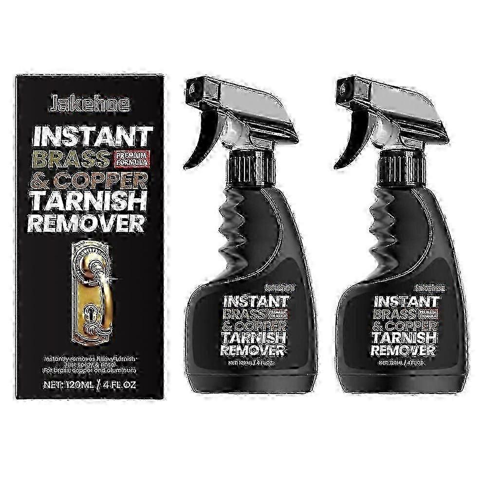 2X Brass and Copper Tarnish Remover, Powerful Organic Formula That Safely Removes Rust, Stains and Oxidation