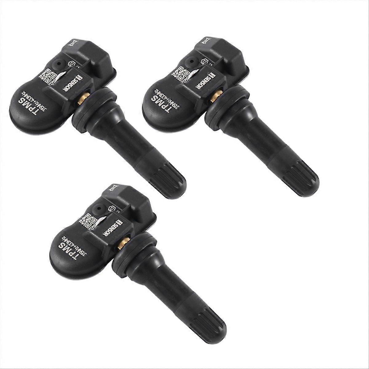3Pcs Tyre TPMS Sensor Programmable Tire Pressure Sensor 315MHZ+433MHz 2 in 1 for Tool TS408 TS508 I