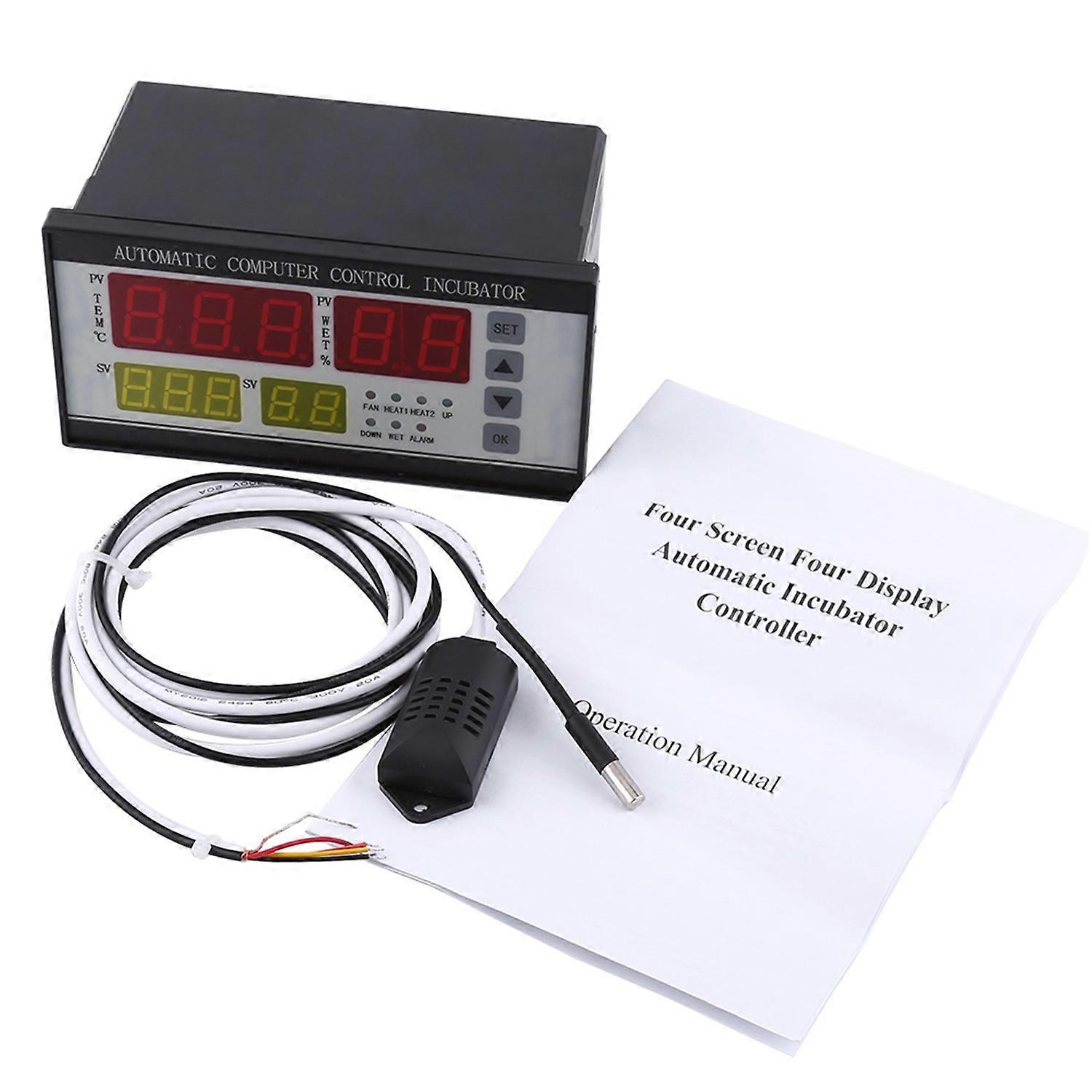 1PC Multifunktionale Automatische Inkubator Thermostat Temperatur Feuchtigkeit Controller